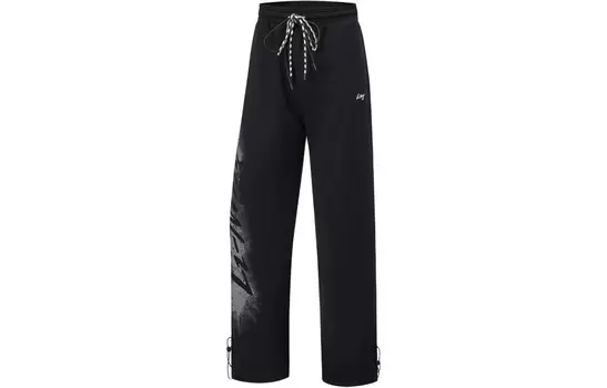 Трикотажные спортивные штаны Fitness Series женские черные Lining