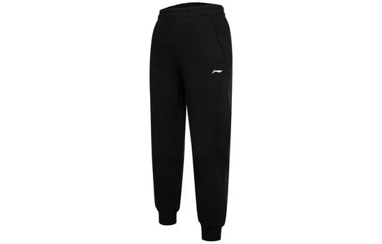 Трикотажные спортивные штаны Fitness Series женские черные Lining