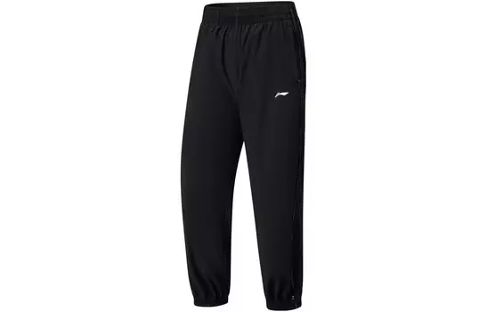 Трикотажные спортивные штаны Fitness Series женские черные Lining
