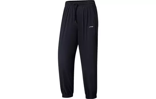 Трикотажные спортивные штаны Fitness Series женские черные Lining