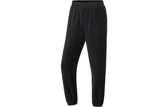Трикотажные спортивные штаны Fitness Series женские черные Lining