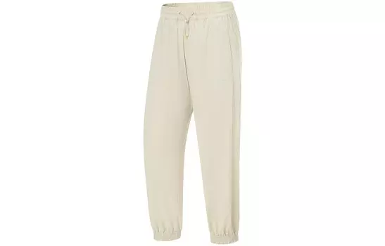 Трикотажные спортивные штаны Fitness Series женские цвета хаки Lining