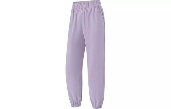 Трикотажные спортивные штаны Fitness Series женские фиолетовые Lining
