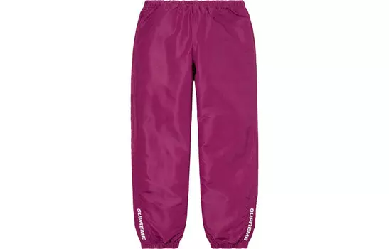 Трикотажные спортивные штаны FW20 унисекс Supreme, фиолетовый