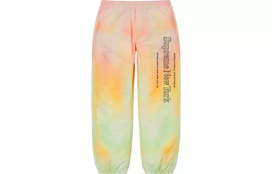 Трикотажные спортивные штаны FW20 унисекс Supreme, темно-синий