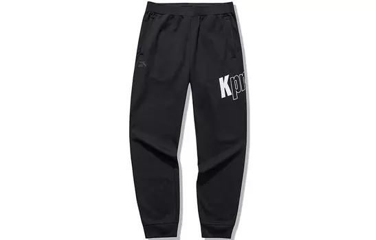 Трикотажные спортивные штаны Life Collection для мужчин, черные Anta, черный