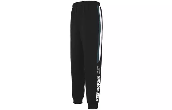 Трикотажные спортивные штаны Life Collection для мужчин, черные Anta, черный
