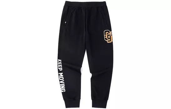 Трикотажные спортивные штаны Life Collection для мужчин, черные Anta, черный