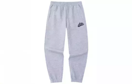 Трикотажные спортивные штаны Life Collection для мужчин, цвет серый Anta, цвет Heather Gray