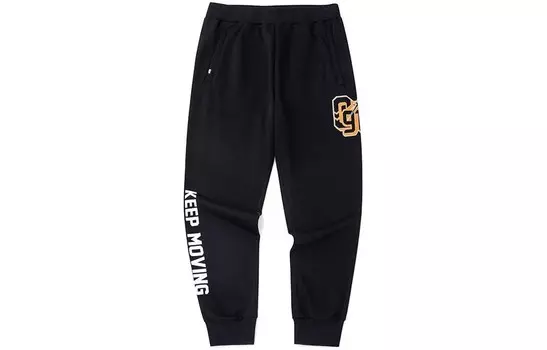 Трикотажные спортивные штаны Life Collection для мужчин, черные Anta, черный