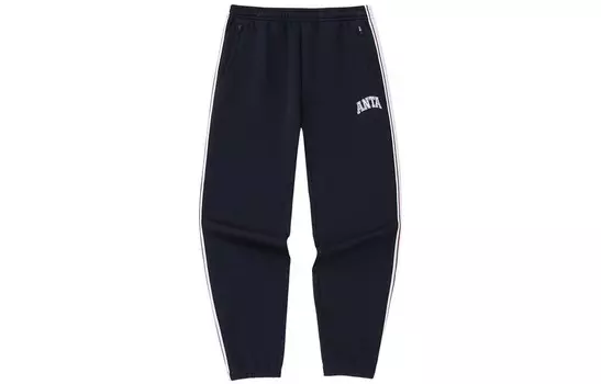 Трикотажные спортивные штаны Life Collection для мужчин, черные Anta, черный