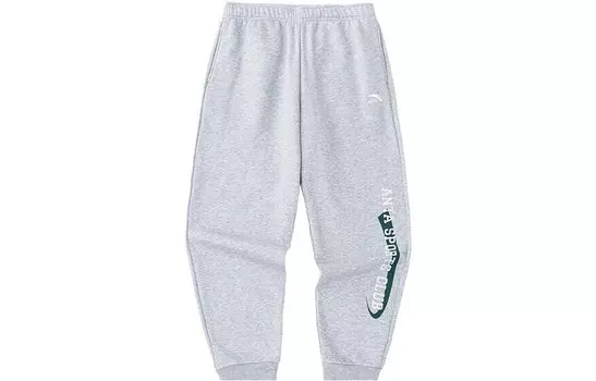 Трикотажные спортивные штаны Life Collection для мужчин, цвет серый Anta, цвет Heather Gray