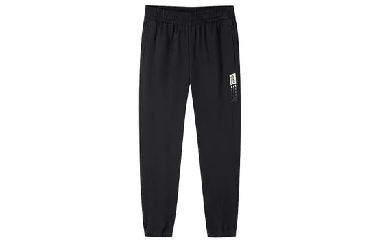 Трикотажные спортивные штаны Life Collection для мужчин, черные Anta, черный