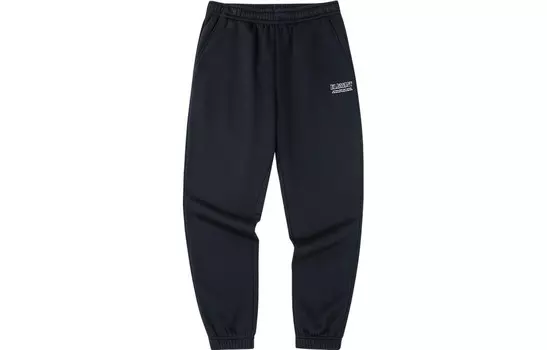 Трикотажные спортивные штаны Life Collection для мужчин, черные Anta, черный