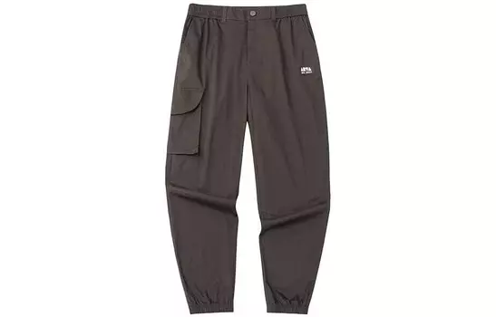 Трикотажные спортивные штаны Life Collection для мужчин, коричневые Anta, коричневый