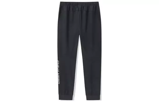 Трикотажные спортивные штаны Life Collection для мужчин, черные Anta, черный