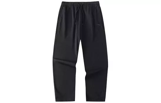 Трикотажные спортивные штаны Life Collection для мужчин, черные Anta, черный