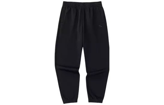 Трикотажные спортивные штаны Life Collection для мужчин, черные Anta, черный