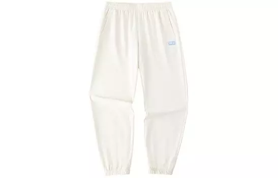 Трикотажные спортивные штаны Life Collection женские бежевые Anta