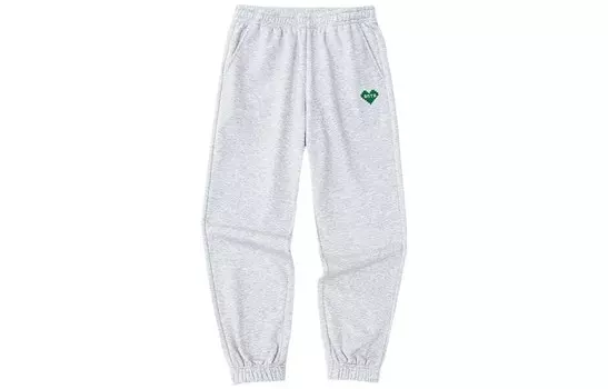 Трикотажные спортивные штаны Life Collection женские, цвет серый меланж Anta