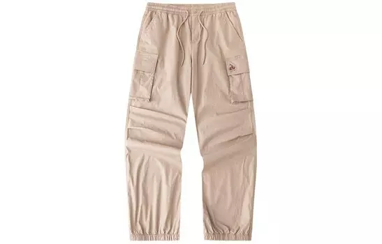 Трикотажные спортивные штаны Life Collection женские цвета верблюжьего молока Anta