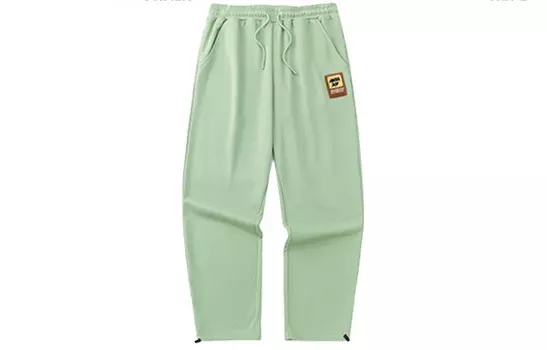 Трикотажные спортивные штаны Life Collection женские цвета бирюзовая вода Anta