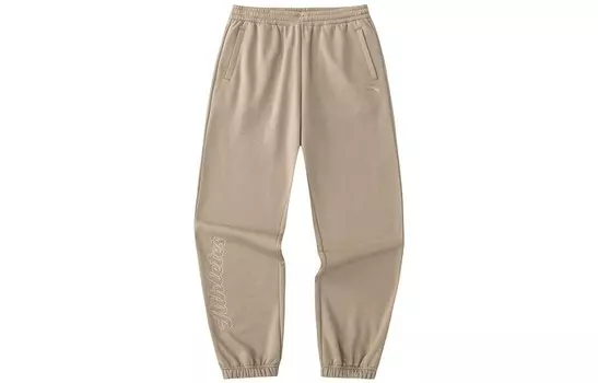 Трикотажные спортивные штаны Life Collection женские светло-коричневые Anta