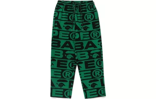 Трикотажные спортивные штаны мужские A Bathing Ape, красный
