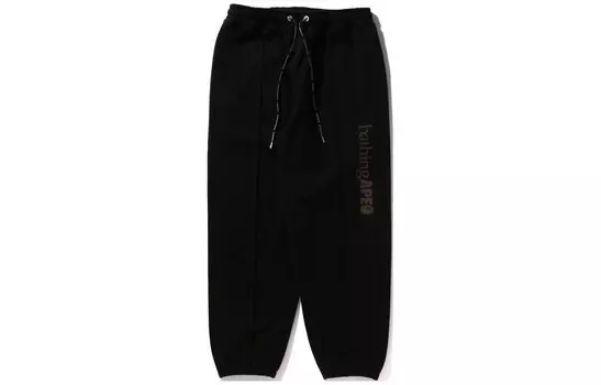 Трикотажные спортивные штаны мужские A Bathing Ape, черный