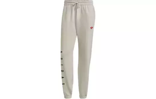 Трикотажные спортивные штаны мужские бокситово-коричневые Adidas Originals, коричневый