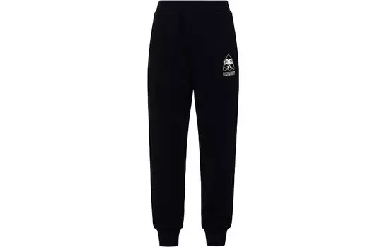 Трикотажные спортивные штаны мужские черные Evisu, черный