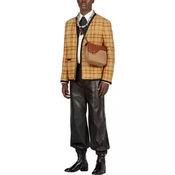 Трикотажные спортивные штаны мужские черные Gucci, черный