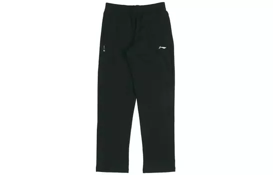 Трикотажные спортивные штаны мужские черные Lining, черный