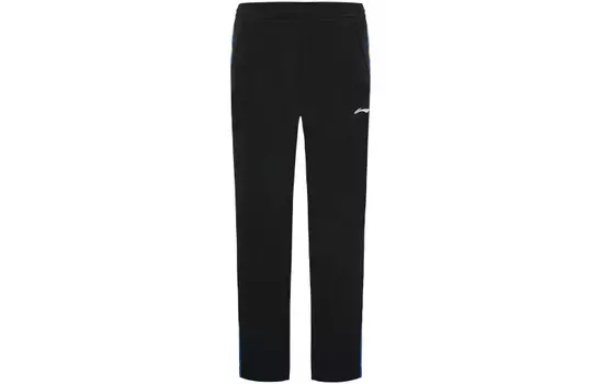 Трикотажные спортивные штаны мужские черные Lining, черный