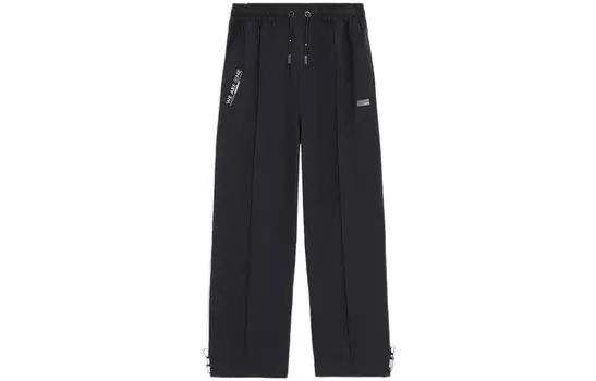 Трикотажные спортивные штаны мужские черные Lining, черный