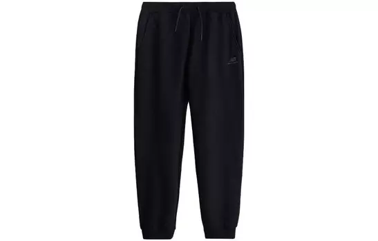 Трикотажные спортивные штаны мужские черные New Balance, черный