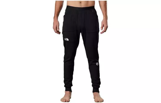 Трикотажные спортивные штаны мужские черные The North Face, черный