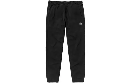 Трикотажные спортивные штаны мужские черные The North Face, черный