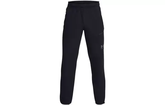 Трикотажные спортивные штаны мужские черные Under Armour, черный