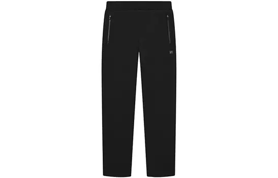 Трикотажные спортивные штаны мужские, цвет черный как смоль Fila, черный