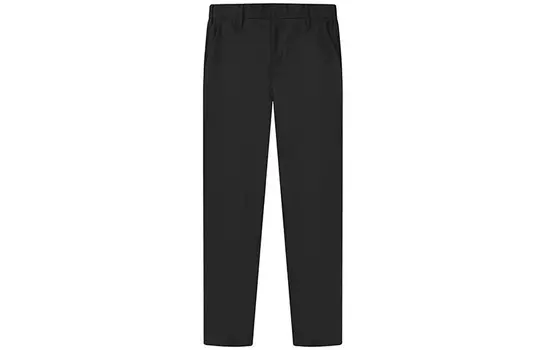 Трикотажные спортивные штаны мужские, цвет черный как смоль Fila, черный