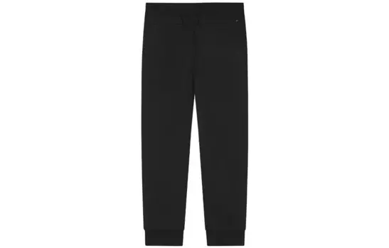 Трикотажные спортивные штаны мужские, цвет черный как смоль Fila, черный