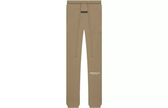 Трикотажные спортивные штаны мужские, цвет дубово-коричневый Fear Of God Essentials, коричневый