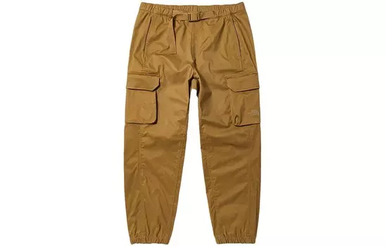 Трикотажные спортивные штаны мужские цвета хаки The North Face, хаки