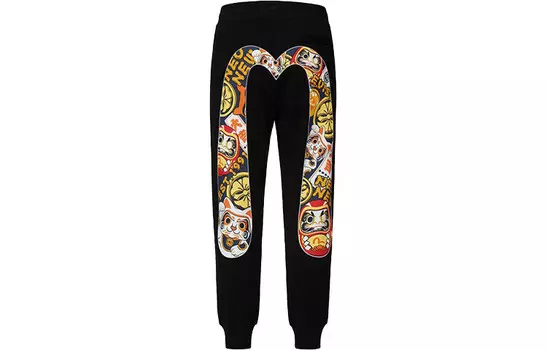 Трикотажные спортивные штаны мужские Evisu, темно-серый