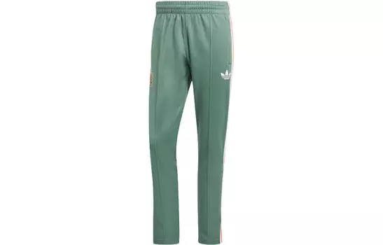 Трикотажные спортивные штаны мужские Green Oxide Adidas Originals, зеленый