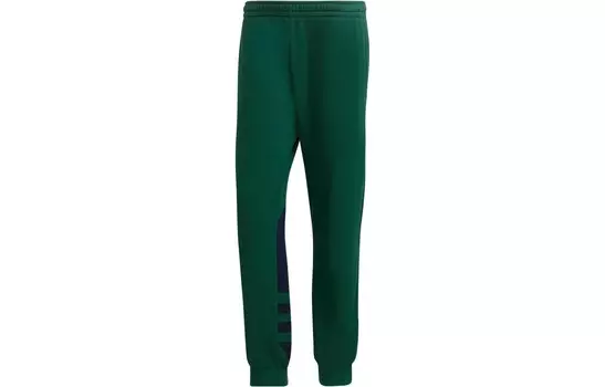 Трикотажные спортивные штаны мужские лесной зеленый Adidas Originals, зеленый