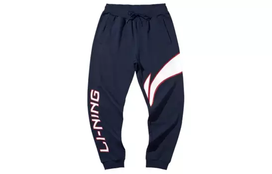 Трикотажные спортивные штаны мужские Lining, синий