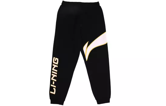 Трикотажные спортивные штаны мужские New Standard черные Lining, черный
