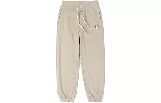 Трикотажные спортивные штаны мужские Off White Converse, кремовый